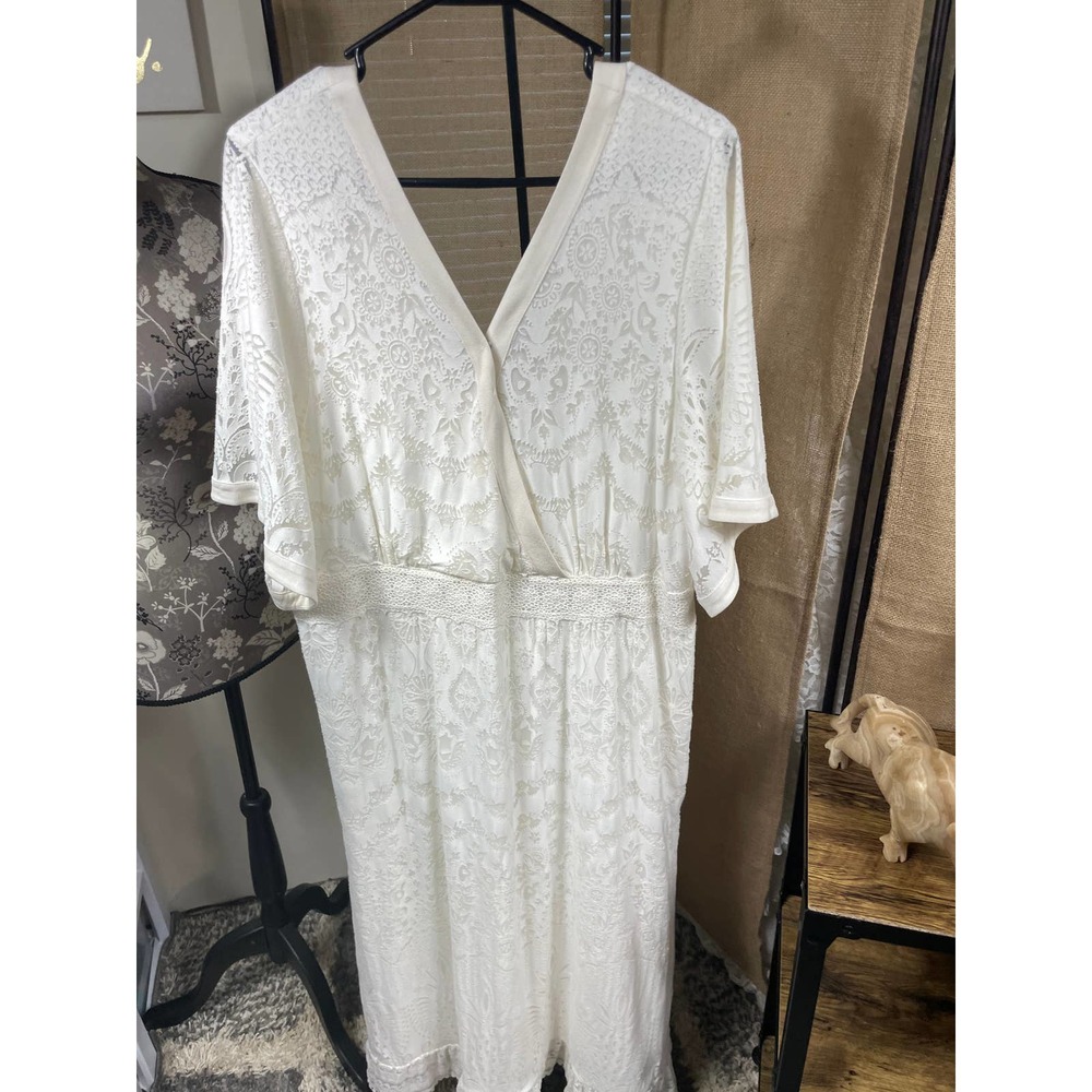 COPY - Anthro Farm Rio de Janeiro Devore Maxi Dress